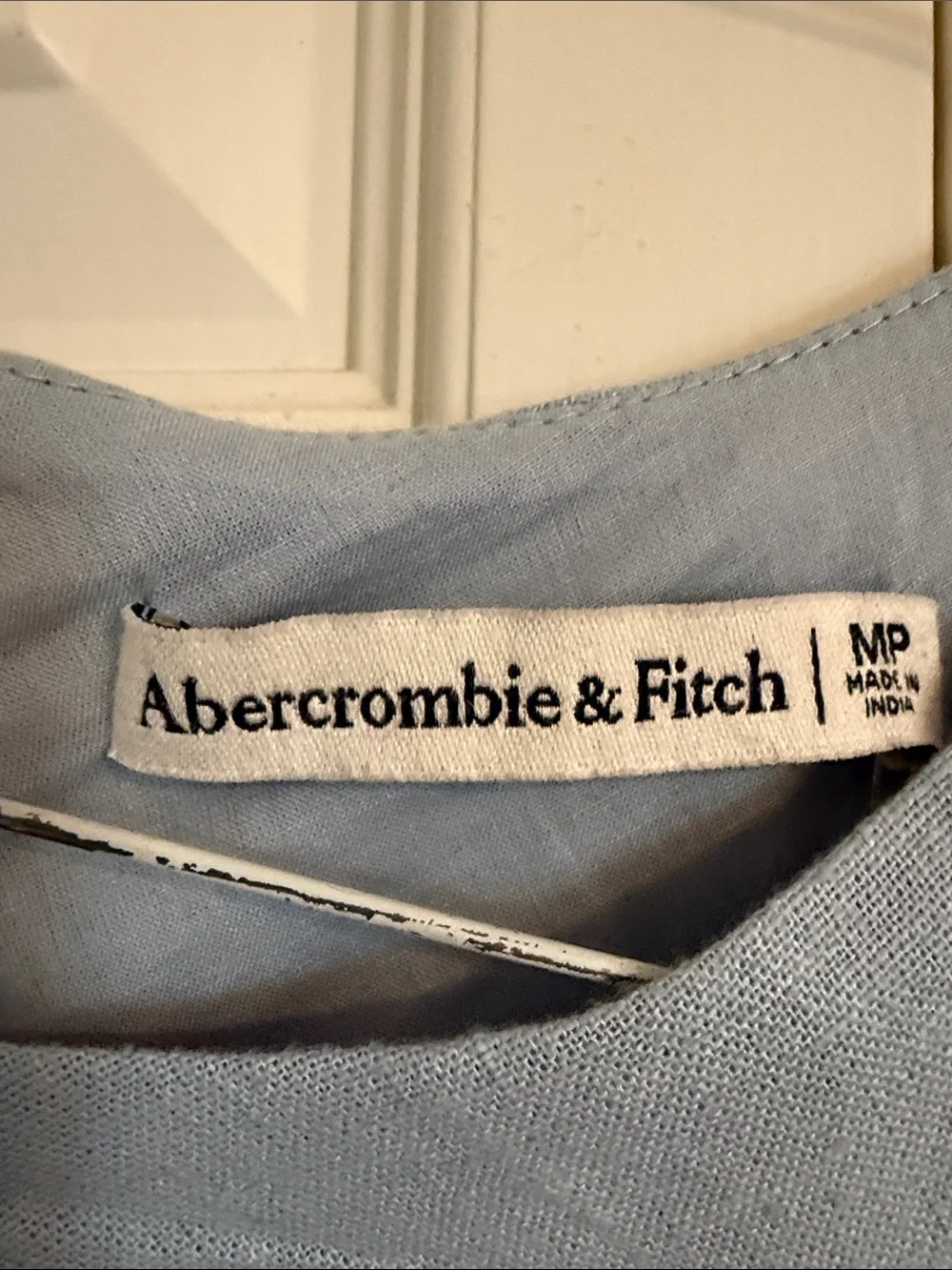 Abercrombie & Fitch Sky Blue Sleeveless Maxi Dress. NWT